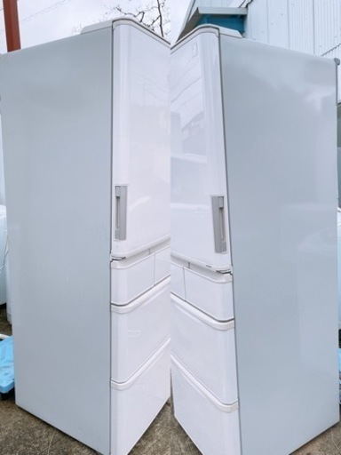 SHARP  大型冷蔵庫  424L  2015年製  両開き