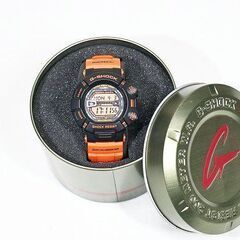 【苫小牧バナナ】美品 CASIO/カシオ G-9000R G-SHOCK MUDMAN オレンジ MUD RESIST Gショック 腕時計 稼働品♪