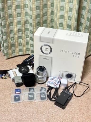 OLYMPUS PEN E-PL8 ミラーレス一眼【近場であれば届けます】