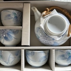 中古　茶　急須セット