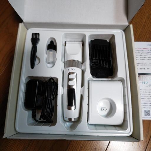 お取り引き中 未使用 新品 電動バリカン しずかる