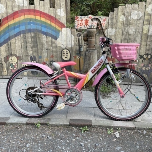 【3300】子供車　ブリヂストン　22インチ　12，700円（防犯・税込）