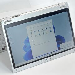 送料無料 高速SSD タッチ可 LTE対応 12.5型 ノートパソコン Panasonic CF-MX5PFBVS 中古良品 第6世代Core i5 4GB DVDRW 無線 Windows11 Office