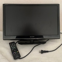 テレビ　SHARP  22インチ　LC-22K20 