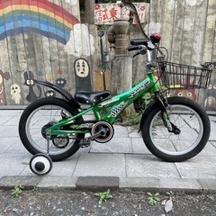 【3295】幼児車　16インチ　6,100円（防犯・税込）