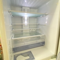 三菱ノンフロン冷凍冷蔵庫　MR-CX33A-W　2017年製の画像