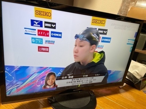 美品 SHARP テレビ 2018年製 22インチ