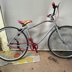 自転車　ピスト　ビーチクルーザー　シングルスピード