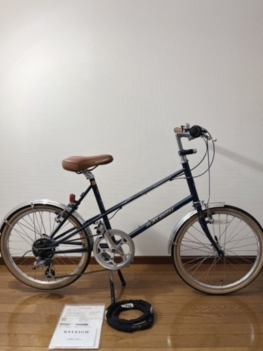 【美品】RALEIGH（ラレー）ミニベロ RSW Sport Mixte(RSH) アガトブルー サイズ：420mm