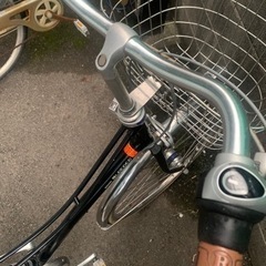 【お話中】自転車　ロココ  中古　27インチ　ブラックの画像