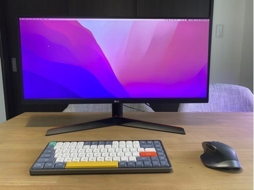 LG 29インチモニター　リモートワークやゲーム用にピッタリです！