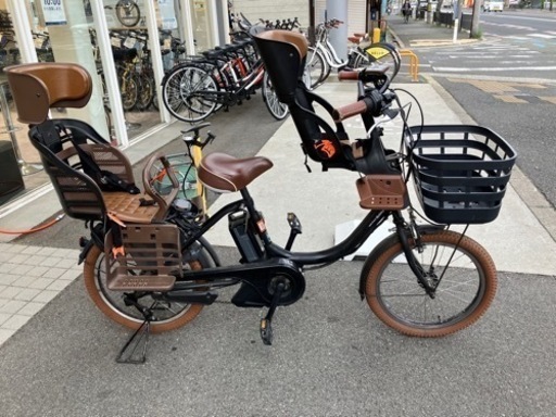 値下げしました！電動自転車　３人乗り　OGK子ども乗せ付き　アサヒサイクルで点検済み