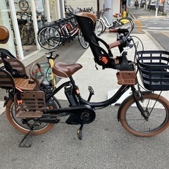 値下げしました！電動自転車　３人乗り　OGK子ども乗せ付き　アサヒサイクルで点検済み