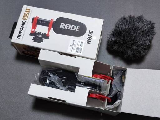 RODE VideoMic GO II プラグインパワーマイク フルセット