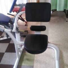 油圧式背筋、腹筋マシンの画像