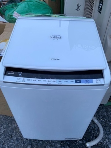 日立電気洗濯乾燥機 組込形（BW-DV80B）2018年製　配達可能