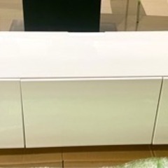 IKEA テレビ台 ローボード ベストー 白180㎝