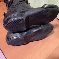 【中古】コミネのレーシングブーツ★25.5㎝の画像