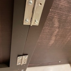 姿見　ネジが見当たらないので、付けてくださいの画像