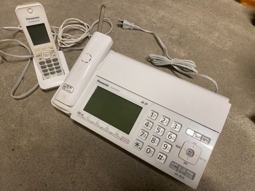 パナソニック　電話　FAX 子機
