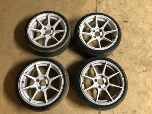 取り引き中 15インチタイヤホイール4穴