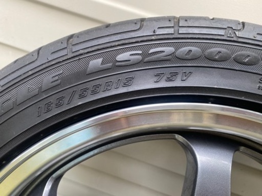軽自動車用　最終値下げ　15インチ　アルミタイヤセット