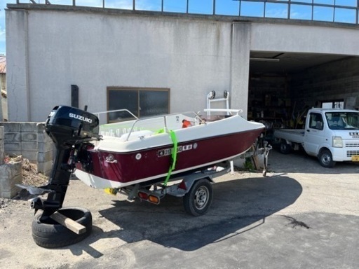 車検船検付きトレーラブルボートセット