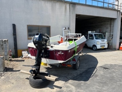 車検船検付きトレーラブルボートセット