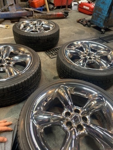 タイヤ、ホイール work goocars PCD100 5H