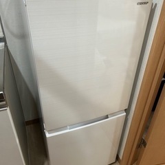 シャープ冷蔵庫　つけかえどっちもドア　152L  2021年製