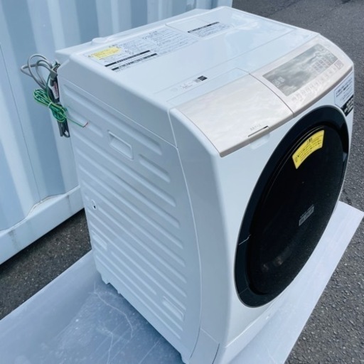 【2019年製】HITACHI ドラム式洗濯乾燥機　11kg 配達⭕️