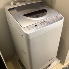 【無料】シャープ　洗濯機 6kg 乾燥機能付きの画像