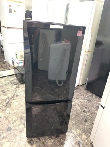 5km以内配送無料　保証付き　三菱電機 MITSUBISHI ELECTRIC MR-P15A-B [冷蔵庫 146L サファイアブラック]