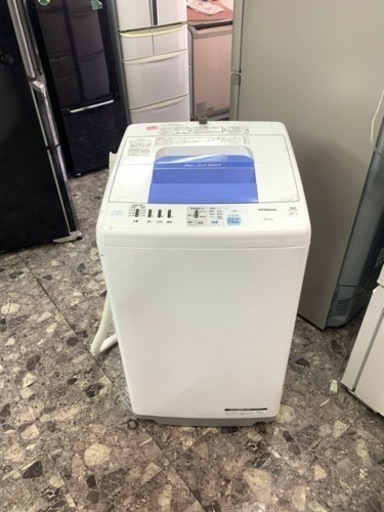 5km以内配送無料　保証付き　HITACHI 日立 白い約束 NW-R701 W 洗濯機 縦型 7.0kg ピュアホワイト