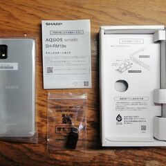 AQUOS sense6s SH-RM19s シルバーSilve...