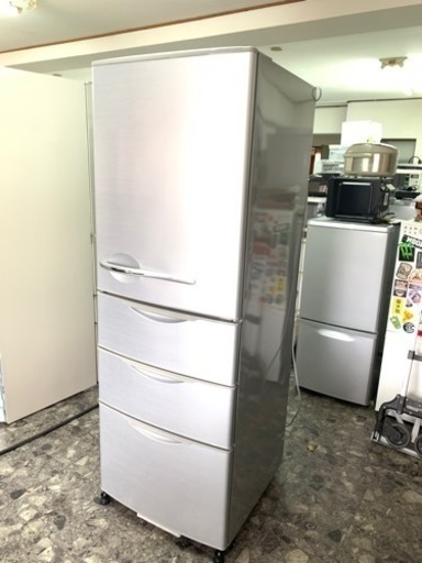 5km以内配送無料　保証付き　AQUA アクア AQR-361A-S [冷蔵庫(355L・右開き）ラグジュアリーシルバー]