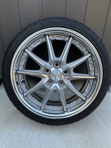 最終値引き　workランベックLS10 18インチタイヤホイール4本セット