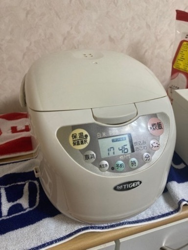 TIGER 炊飯器5.5合炊き