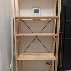 カインズ 木製ラック 5段