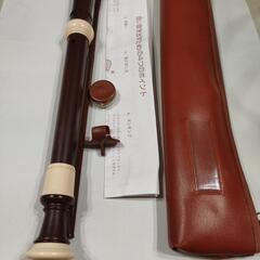 【値下げしました！】アウロスリコーダー　ソプラノ　703BW E

の画像