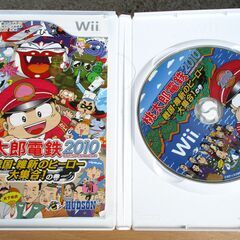 ☆Wii/桃太郎電鉄16 北海道大移動の巻き 桃太郎電鉄2010 戦国・維新のヒーロー大集合の巻◆2本セットの画像
