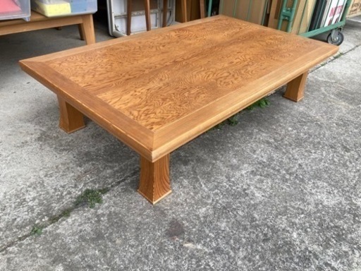 天然木 座卓
