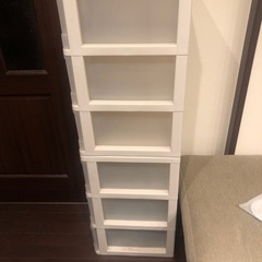 【大特価&まとめ買いでお値引きします】　カラーボックス　六段の画像