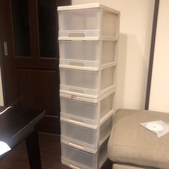 【大特価&まとめ買いでお値引きします】　カラーボックス　六段の画像
