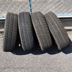 ★24時間対応★即納★引取り限定（岡山駅付近★スタッドレスタイヤ★4本★ BRIDGESTONE　155 65R14 75Q BALMINUM EL BV MDF 2518★室内保存★購入後スルー販売★質問NG★24時間対応OK★お返事は可能な限り迅速にさせて頂きます★返品不可の画像