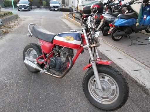 エイプ50　APE　【現状渡し】　トリコロール　ホンダ　AC16