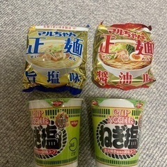 ラーメンとお菓子多数 賞味期限近