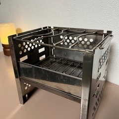YOLERミニ焚き火台　ソロキャンプに　