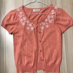 ロディスポット　半袖カーディガン