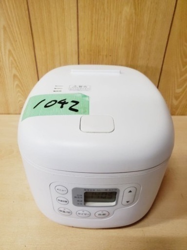 ②1042番 無印良品✨ジャー炊飯器✨MJ-RC3A‼️